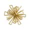 Gold Metal Glam Decorative Star Orbs Set
